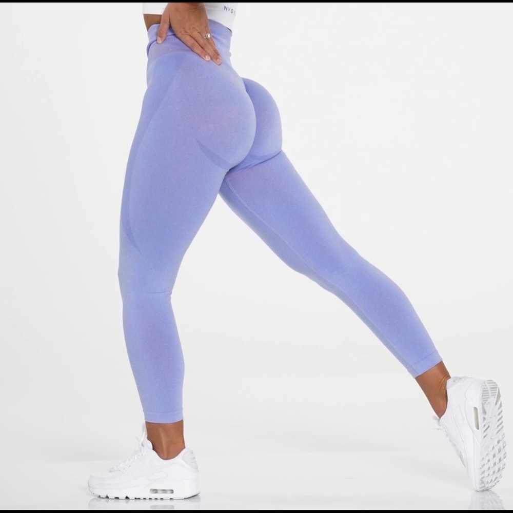 NVGTN Periwinkle Contour Seamless Leggings XS